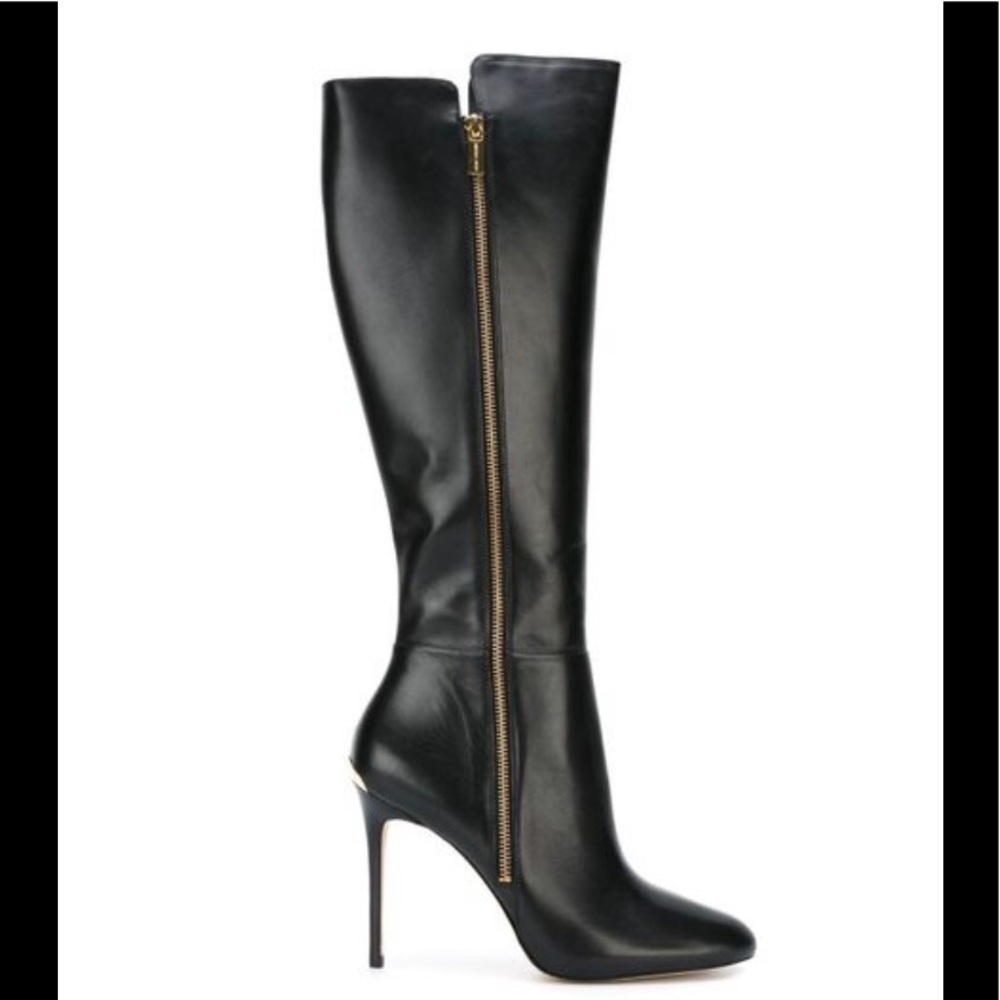 Michael Kors knee high heeled boots size 7